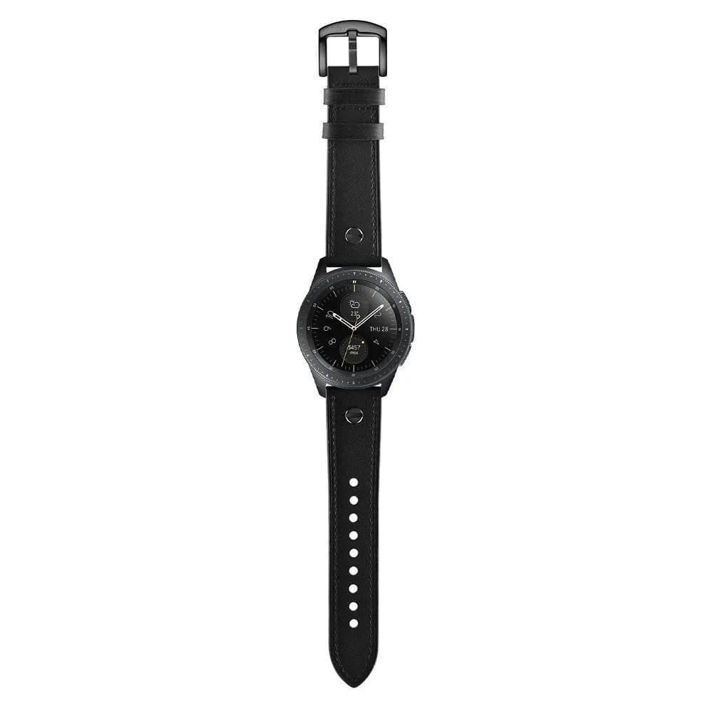 Correa cuero con tornillo Oppo Watch X2 (marrón oscuro)