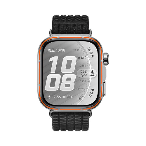 Huawei Watch Fit 5 Pro Ultra Thin Nylon Strap (Black)