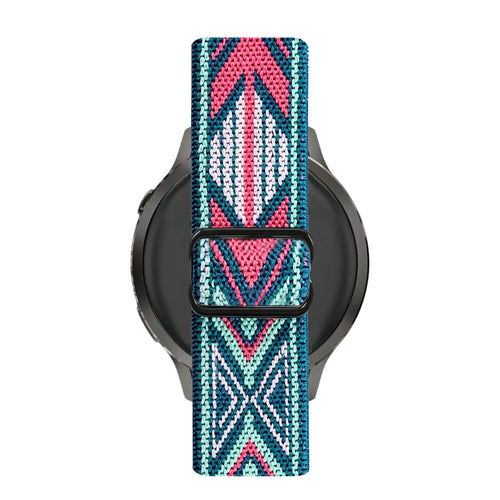 Bandz Correa nylon elástica Amazfit Cheetah 2 Pro (mezcla azul)