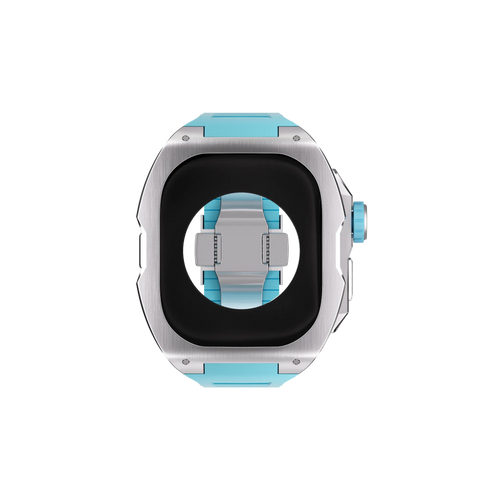 Reqior Funda con correa de goma Apple Watch Ultra (azul)