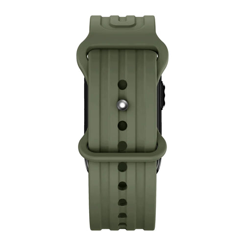 Bandz Corea silicona 'Clásico' Garmin Cirqa (verde militar)