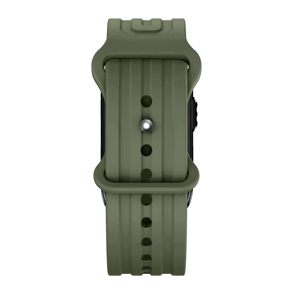 Bandz Corea silicona 'Clásico' Garmin Cirqa (verde militar)