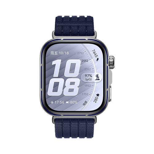 Correa nylon ultrafina Huawei Watch Fit 5 Pro (azul oscuro)