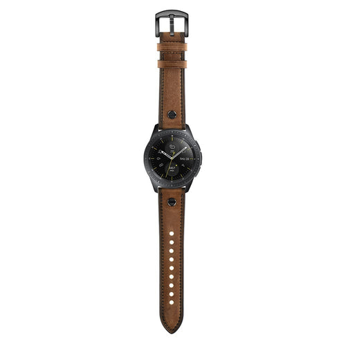 Correa cuero con tornillo Huawei Watch GT 7 Pro (beige)
