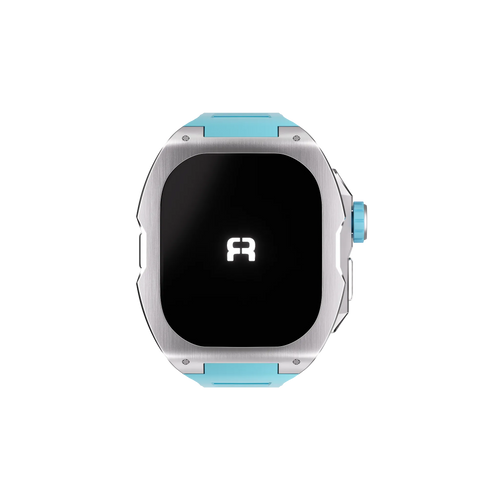 Reqior Funda con correa de goma Apple Watch Ultra (azul)