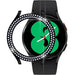 Funda de PC con diamantes para Samsung Galaxy Watch 4 de 40 mm
