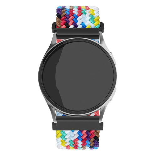 Amazfit Bip U (Pro) Adjustable Braided Strap (Rainbow)