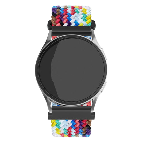 Amazfit Bip 3 (Pro) Adjustable Braided Strap (Rainbow)