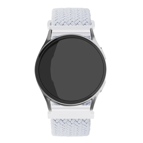 Amazfit Bip 3 (Pro) Adjustable Braided Strap (White)