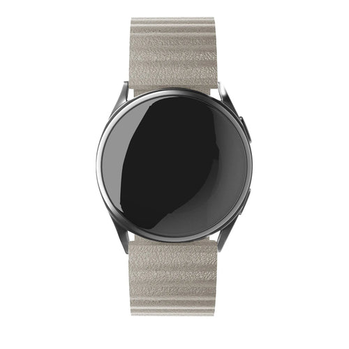 Amazfit GTR Mini Leather Loop Strap (Khaki)