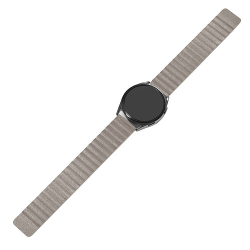 Correa cuero Loop Amazfit Active 2 (caqui)