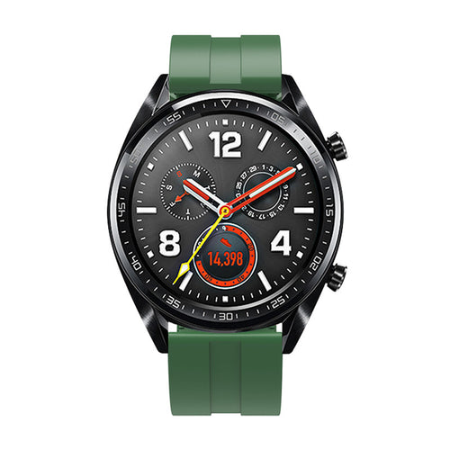Correa silicona Extreme Huawei Watch GT 6 - 46mm (verde militar)
