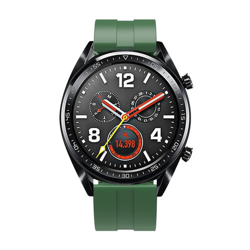Correa silicona 'Extreme' Huawei Watch GT 7 Pro (verde militar)