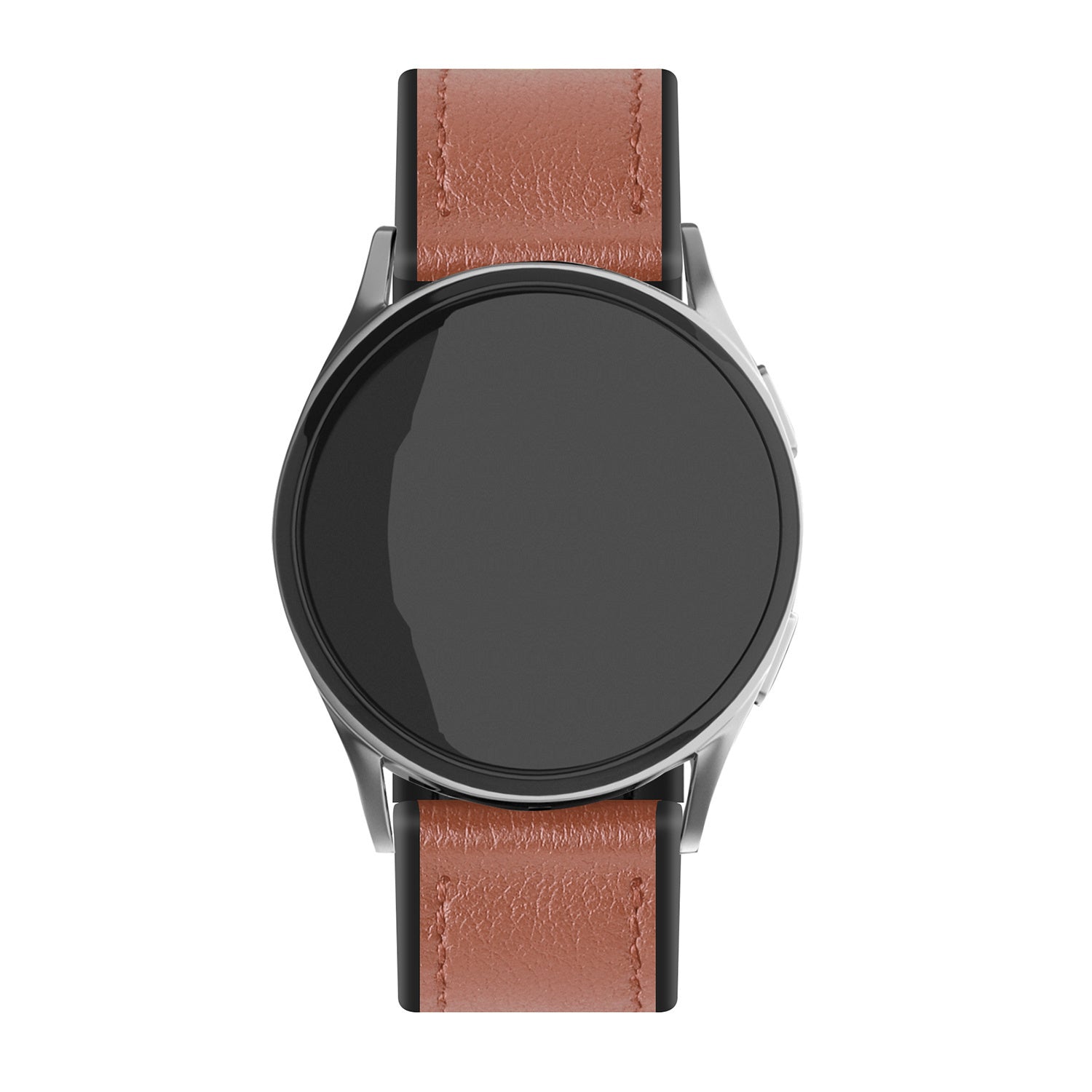 Correa híbrida de cuero Amazfit Bip 6 (marrón claro)