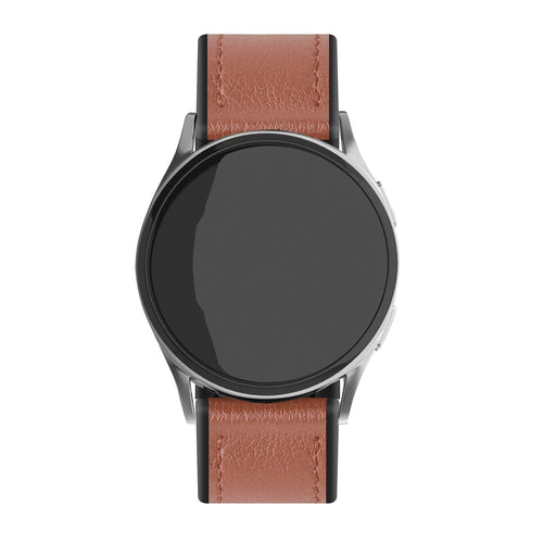 Correa híbrida de cuero OnePlus Watch 3 (marrón claro)