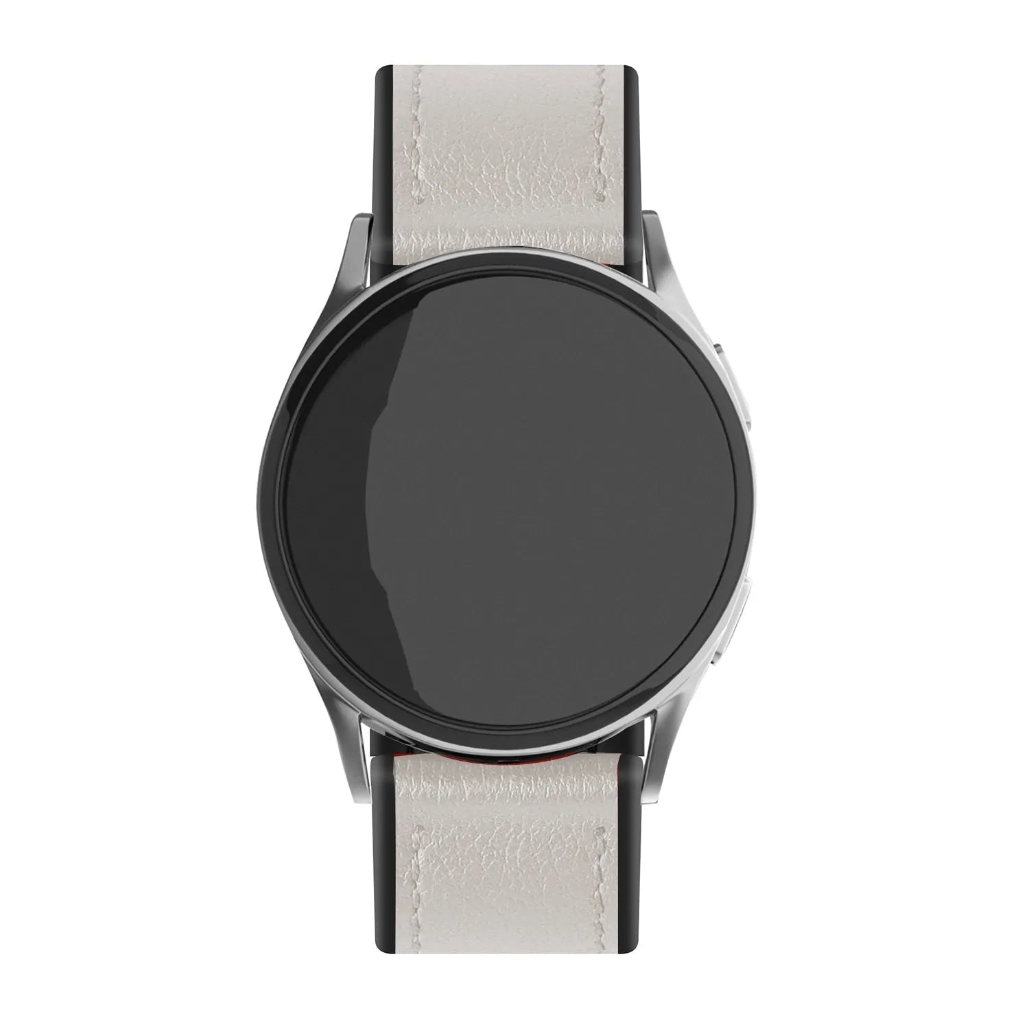 Correa cuero híbrida Coros Apex 42mm (blanco)