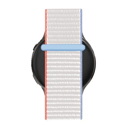 Bandz Garmin Forerunner 265s Nylon Loop Strap (Milk White)
