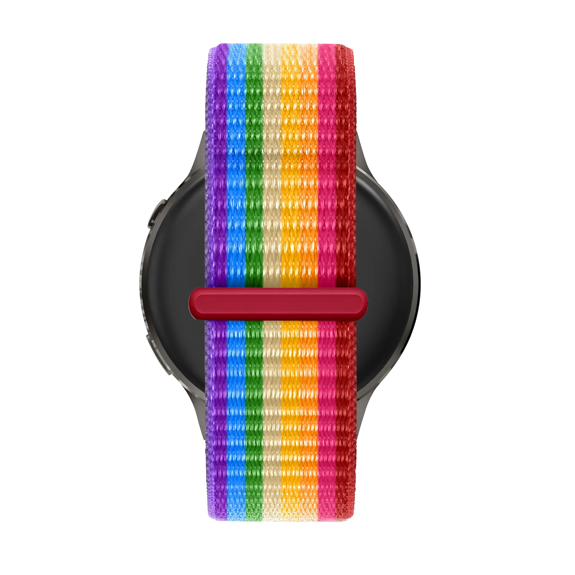 Bandz Garmin Forerunner 265s Nylon Loop Strap (Rainbow)