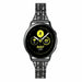 Correa acero diamantes Samsung Galaxy Watch Active (negro)