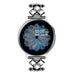 Steel Diamond Samsung Galaxy Watch Active Strap (Black)