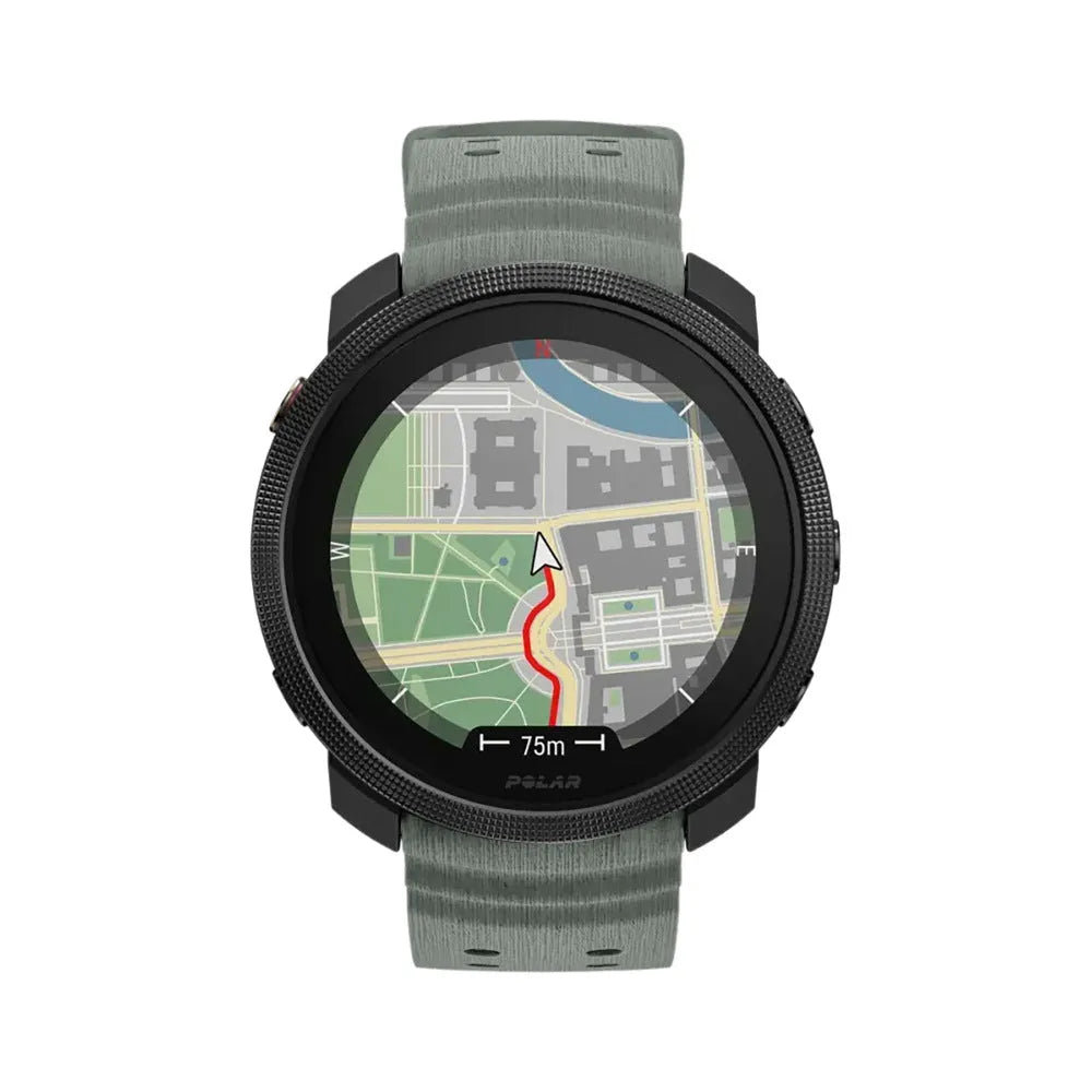 Polar Grit X Pro Silicone Grain Strap (Dark Grey)