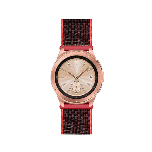 Correa nylon Amazfit Bip 5 (negro/naranja)