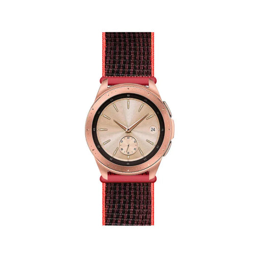 Coros Pace 3 Nylon Strap (Black/Orange)