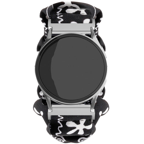Correa Scrunchie Samsung Galaxy Watch 4 40mm (mezcla negro)