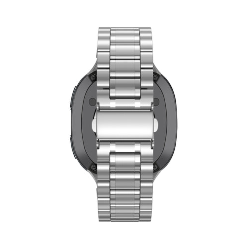 Bandz Samsung Galaxy Watch 8 - 44mm Steel Strap 'Deluxe' (Silver)