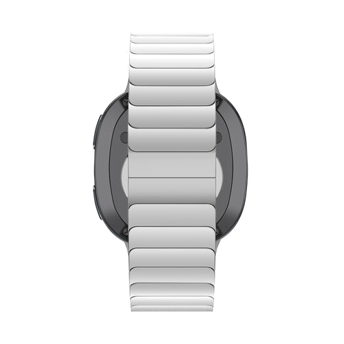 Bandz Samsung Galaxy Watch 8 Classic Steel Strap 'One Bead' (Silver)