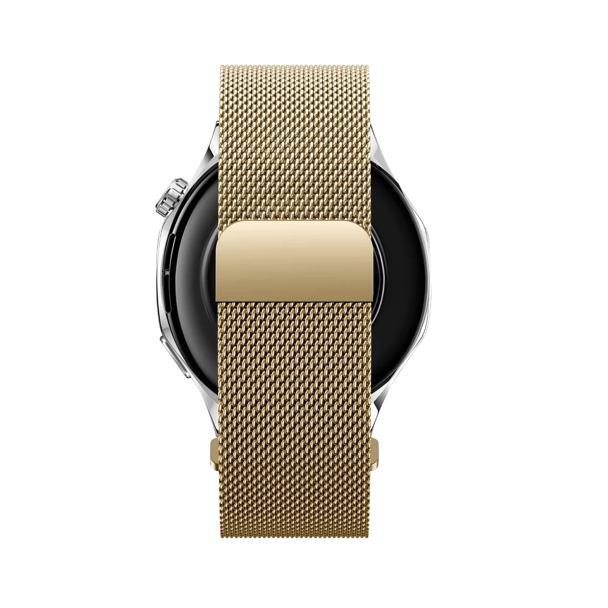 Bandz Actyve Smartwatch 20mm Milanese Strap 'Easy Fit' (Gold)