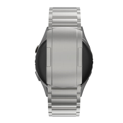 Bandz Garmin D2 Air X15 Titanium Link Strap (Silver)