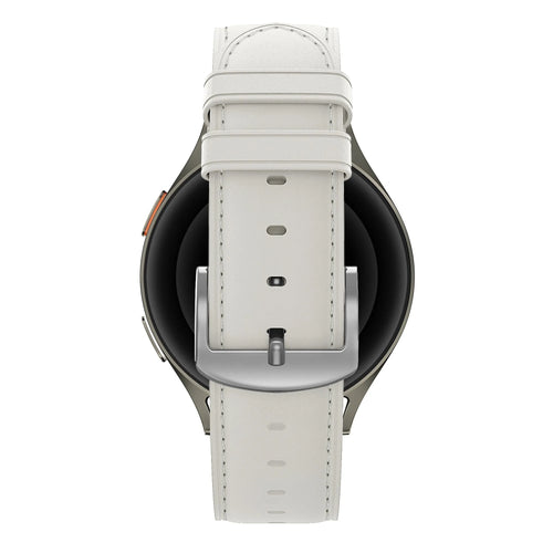 Bandz Correa cuero 'Easy Fit' OnePlus Watch 3 - 43mm (blanco)