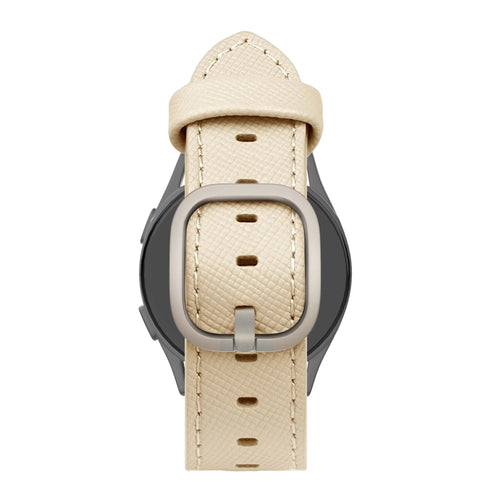 Bandz Correa cuero 'De lujo' OnePlus Watch 3 (caqui)