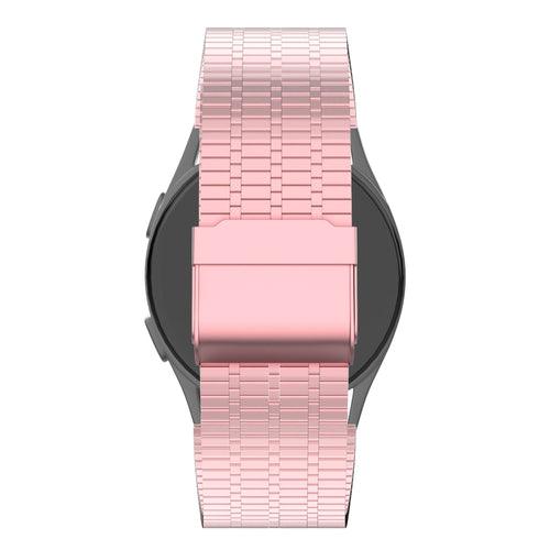 Bandz Amazfit Cheetah 2 Pro Adjustable Steel Strap (Pink Sand)