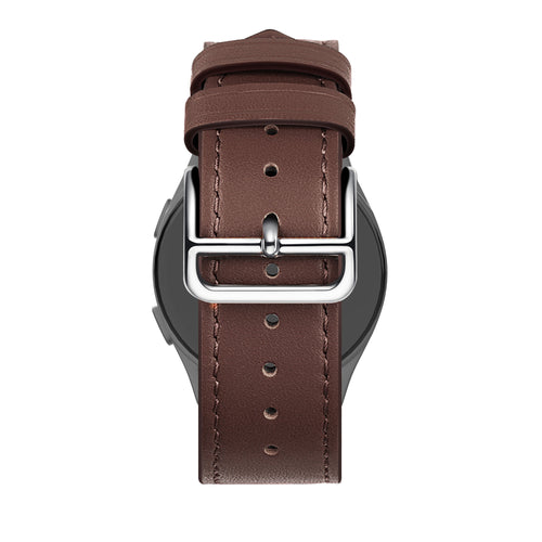 Bandz Correa cuero 'Deluxe' Huawei Watch GT 6 - 46mm (marrón)