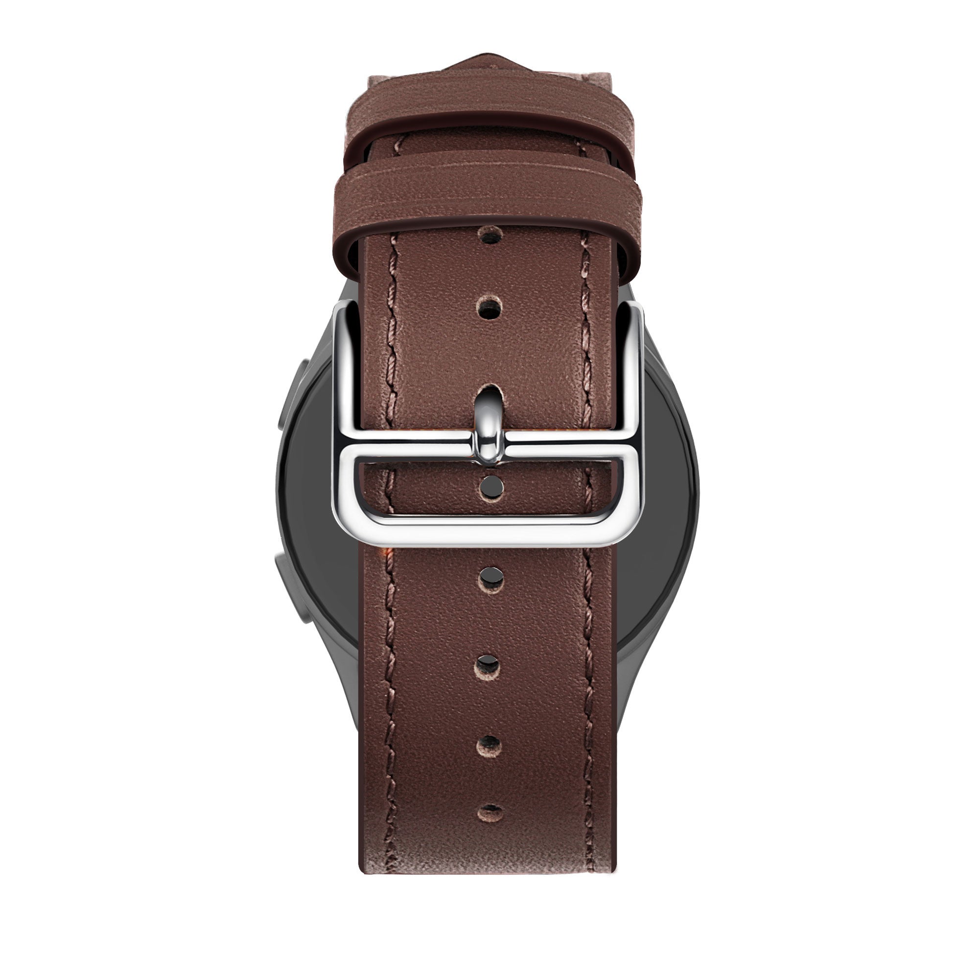 Bandz Huawei Watch GT 6 - 46mm Leather Strap 'Deluxe' (Brown)