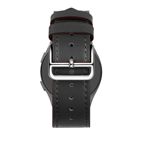 Bandz Redmi Watch 5 Lite Leather Strap 'Deluxe' (Black)