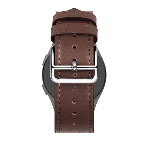 Bandz Correa cuir de luxe Huawei Watch 5 - 46mm (marrón)