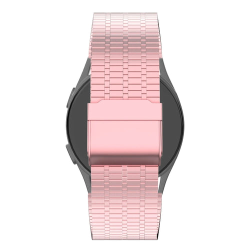 Bandz Coros Apex 42mm Adjustable Steel Strap (Pink)
