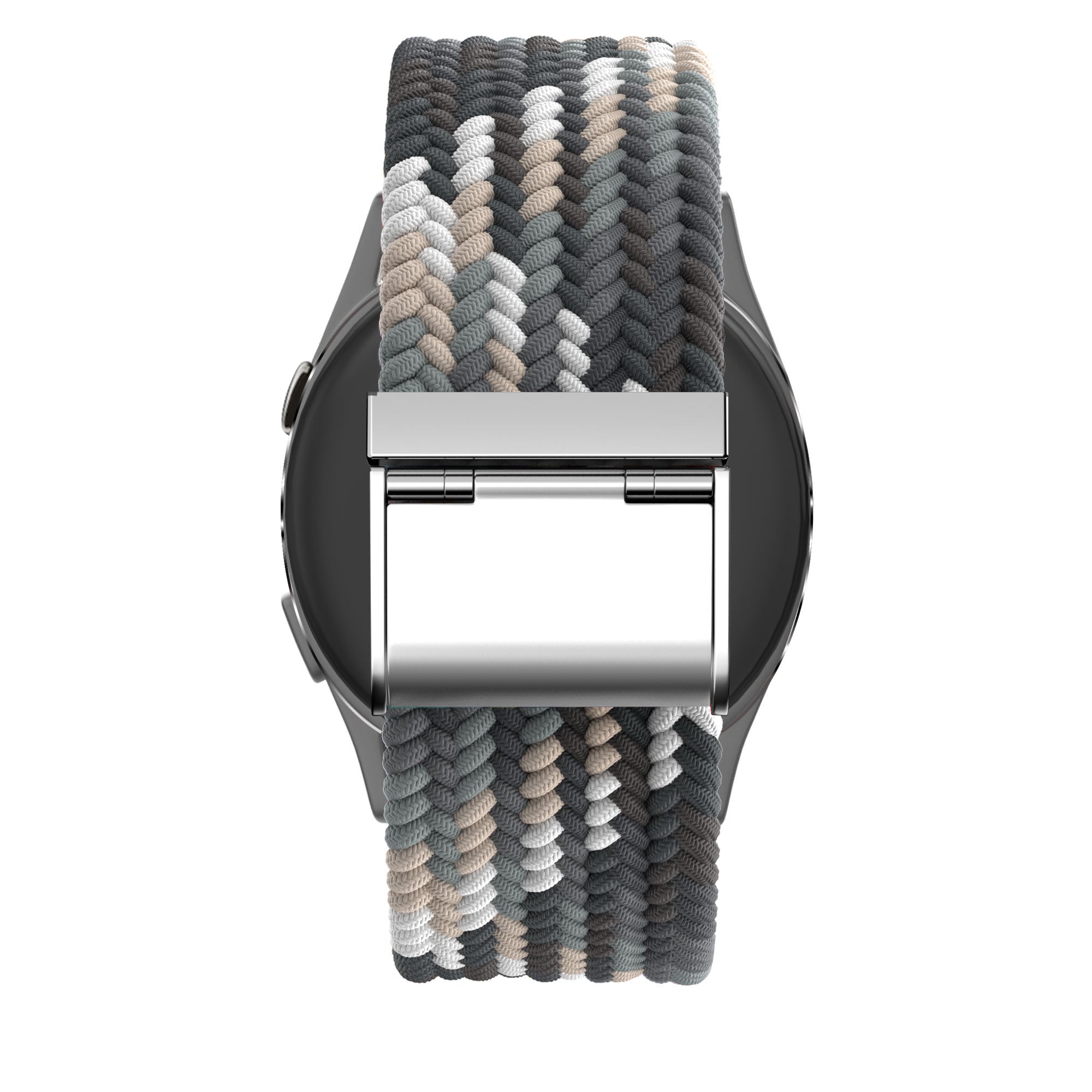 Bandz Correa nylon tejida Garmin Approach J1 (negro mandala)
