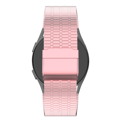 Bandz Correa acero ajustable Garmin Vivomove Trend (rosa)