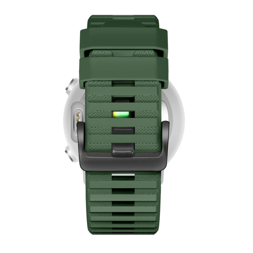 Correa silicona con hebilla Garmin Fenix 8 Pro - 51mm (verde oscuro)