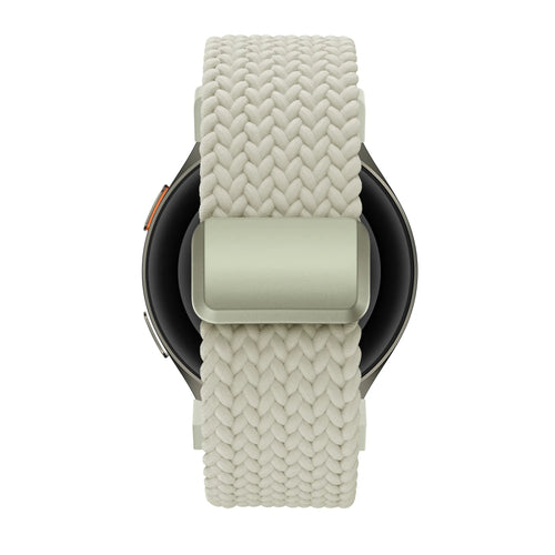 Bandz Correa tejida 'Easy Fit' Samsung Galaxy Watch 6 - 40mm (blanco estrella)