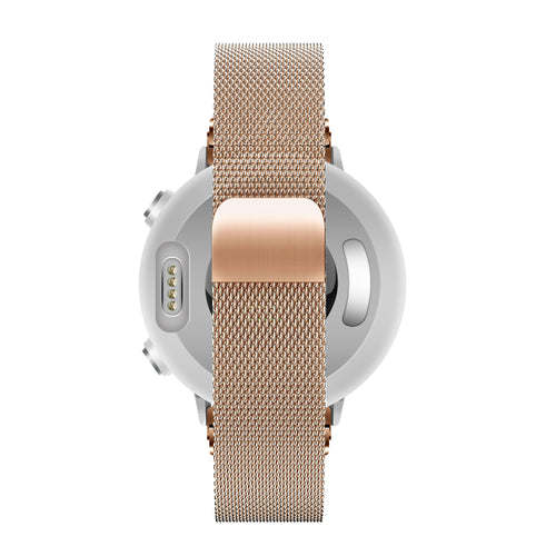 Bandz Correa milanesa Loop Garmin Approach S70 - 42mm (rosa dorado)
