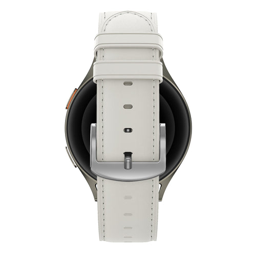 Bandz Correa cuero 'Easy Fit' Huawei Watch GT 4 - 41mm (blanco)