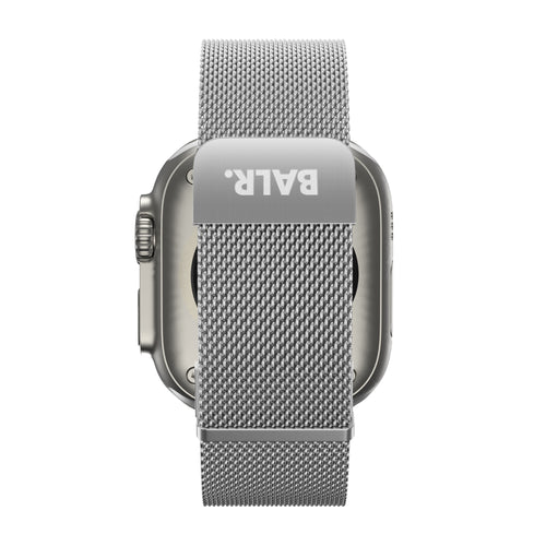 BALR Correa milanesa Apple Watch Ultra (plata)