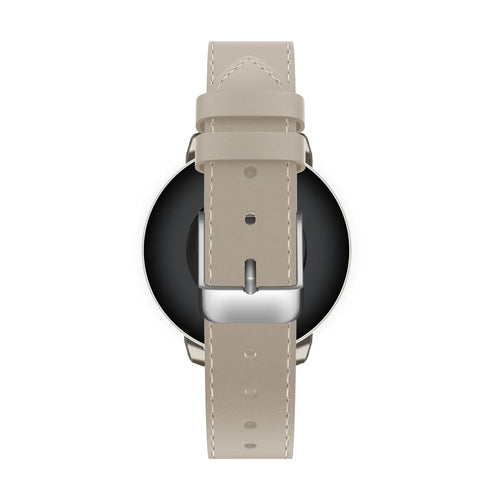 Correa reloj cuero 14mm - universal (beige)