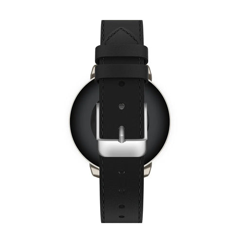 Correa reloj cuero 14mm - universal (negro)