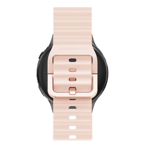 Bandz Correa silicona ‘Wave’ Garmin Bounce 2 (rosa claro)
